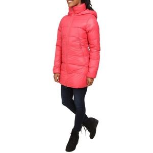North Face Women's Polar Journey Parka Down Coat Jacket Puffer Red XS $349 Nwt